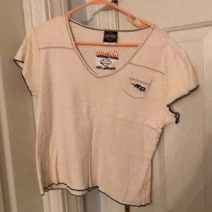 Harley Davidson crop top